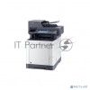 МФУ Kyocera Ecosys M6235CIDN, цветной лазерный принтер / сканер / копир A4, 35 стр / мин, 9600x600 dpi, 1024 Мб, дуплекс, ADF100, подача: 350 лист., вывод: 250 лист., Post Script, GigEthernet, USB, картридер, цветной ЖК-дисплей (Max 100000 стр / мес. Старт.к-жи черный 6000 стр., цветные 5000 стр. Исп.к-жи TK-5280K на 13000 стр, TK-5280C / M / Y на 11000 стр)